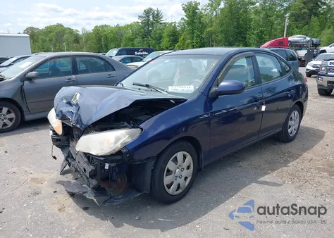 2008 Hyundai Elantra Gls/Se из США, поврежденный, VIN KMHDU46D38U419886